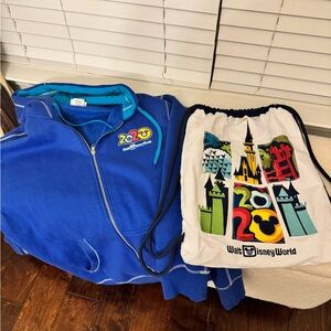 Disney Jacket 2020 w/drawstring bag and two headbands